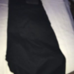 Sealing black jean shorts